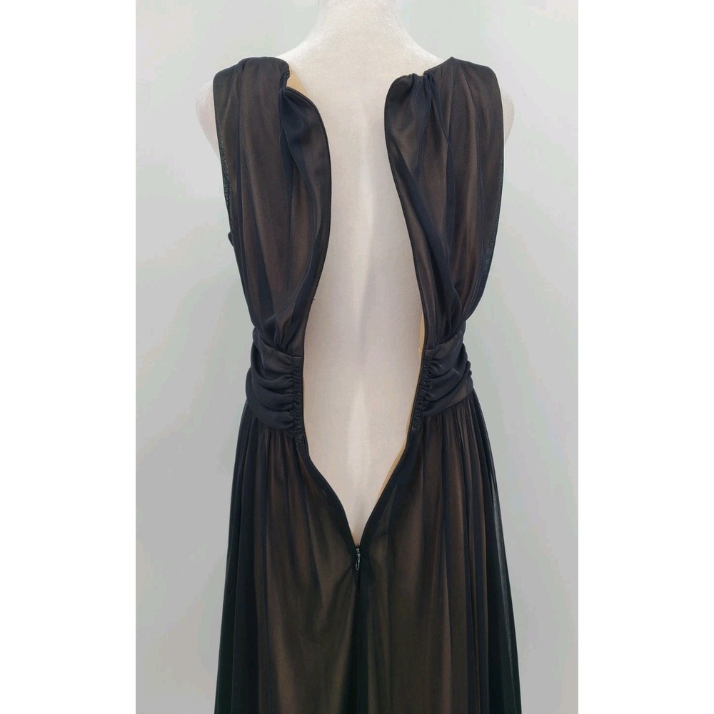 Y2K Whimsigoth Wrap Dress 8 Sheer Witchy Vamp Victorian Fairygoth - Picture 6 of 13